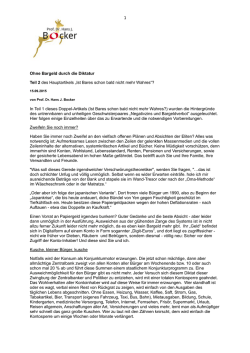Interner Titel: Ist Bares schon bald nicht mehr Wahres