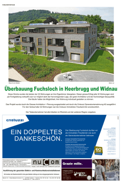 EIN DOPPELTES DANKESCH&Ouml;N.