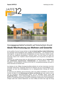 Ideale Mischnutzung aus Wohnen und Gewerbe
