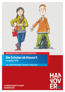 Die Schulen ab Klasse 5