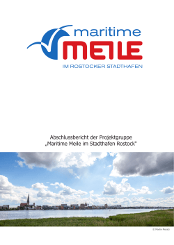 Abschlussbericht der Projektgruppe „Maritime Meile im Stadthafen