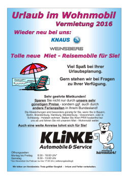 Mietprospekt