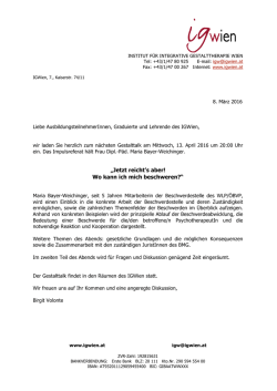 „Jetzt reicht`s aber! Wo kann ich mich beschweren?“