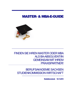 master- & mba-e