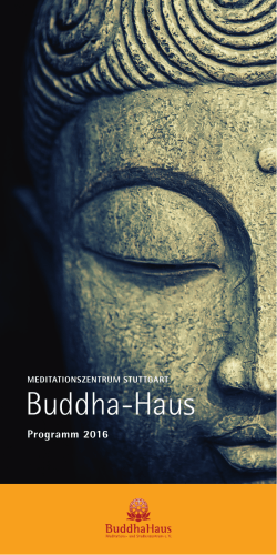 Buddhahaus Meditationszentrum Stuttgart