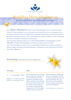 Buddhas Herz-Meditation