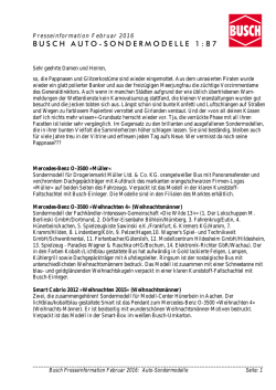 presse information