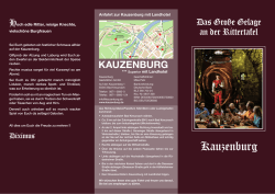 Hoch edle Ritter, reisige Knechte