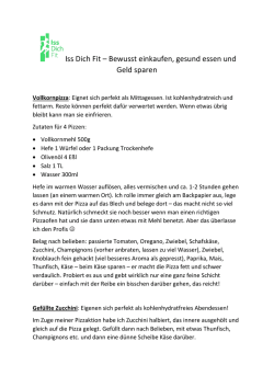 Iss Dich Fit schnelle Rezepte