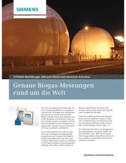 Genaue Biogas-Messungen rund um die Welt