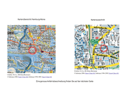 Kartenübersicht: Hamburg Altona Kartenausschnitt Eine genaue