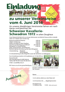 Schweizer Kavallerie - Feuerwehrverein Rothrist