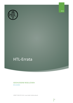 HTL-Errata