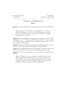 6. Übungsblatt