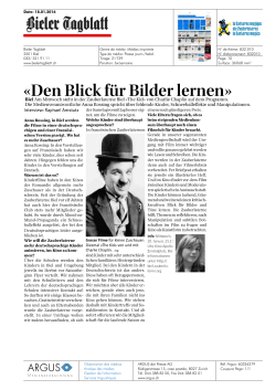 Bieler Tagblatt 180116