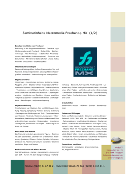 Freehand Seminarinhalte Druckversion (PDF 90 kb) - Win