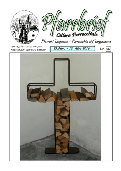 Pfarrei Gargazon – Parrocchia di Gargazzone