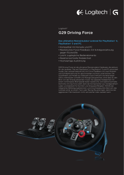 G29 Driving Force