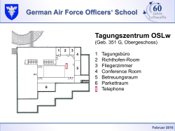 German Air Force Officers` School Tagungszentrum OSLw