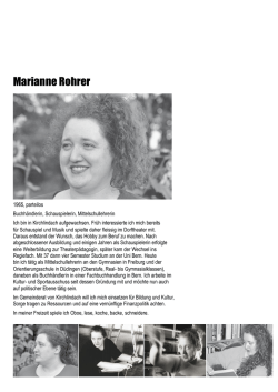 Marianne Rohrer - sp kirchlindach