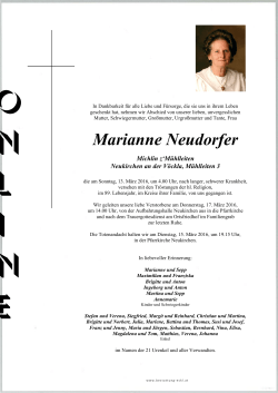 Neudorfer Marianne Parte