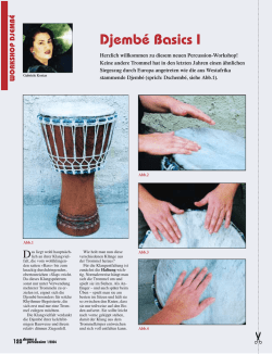 Djemb&eacute; Basics I - Gabriele Kostas