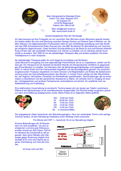 Info als PDF - praxis