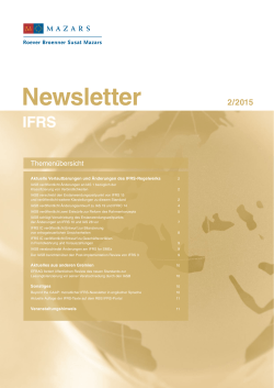 IFRS-Newsletter 2/2015 pdf - Roever Broenner Susat Mazars