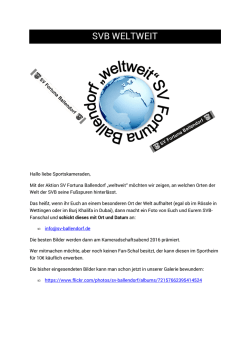 SVB - weltweit - SV Ballendorf