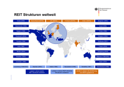 REIT Strukturen weltweit