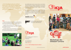 „ICJA Freiwilligenaustausch weltweit leistet durch internationale