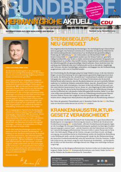 STERBEBEGLEITUNG NEU GEREGELT