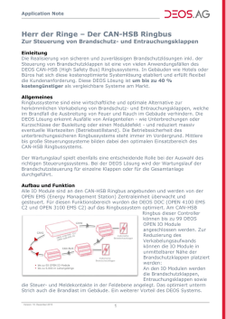 Herr der Ringe &ndash; Der CAN-HSB Ringbus