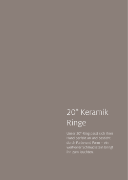 20° Keramik Ringe - Ehinger