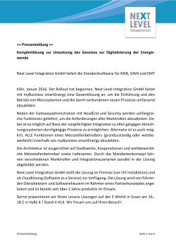 Energiewendegesetz - Next Level Integration GmbH