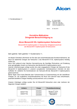 Ihr Zechen, Ihre Nachricht vom