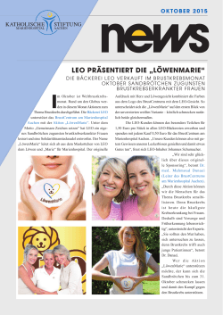 News Oktober 2015 - Katholische Stiftung Marienhospital Aachen