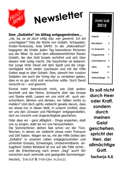 Herzlich, David & Marian K&uuml;nzi Es soll nicht durch Heer oder Kraft