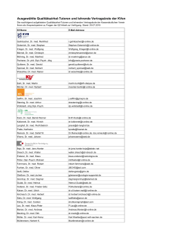 QZ-Tutorenliste (Stand: 28.07.2015 , PDF, 76 KB)