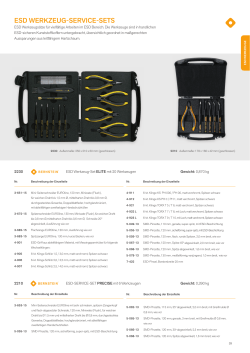 eSd WerKzeug-Service-SetS