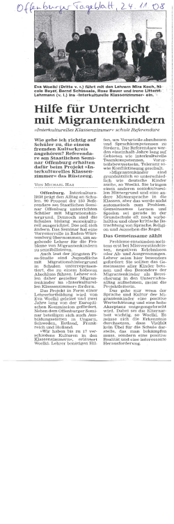 Hilfe f&uuml;r Unterricht mit Migrantenkindern