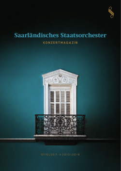 Saarländisches Staatsorchester - Saarländisches Staatstheater