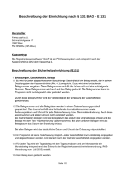 E131-Beschreibung