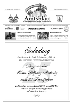 August - auf Scheibenberg.de