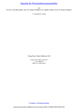 Leseprobe - Verlag Franz Vahlen GmbH