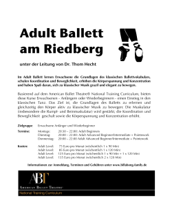 Adult Ballett Flyer Billabong 2015/16