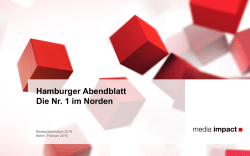 Hamburger Abendblatt Basispr&auml;sentation