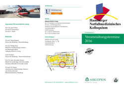 Hamburger Notfallmedizinisches Kolloquium