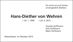 Hans-Diether von Wehren