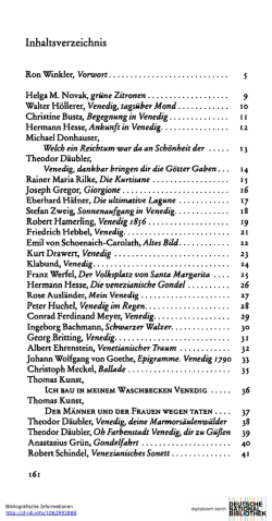 Inhaltsverzeichnis